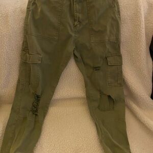 Fashion Nova Olive Green Women's Cargo Pants